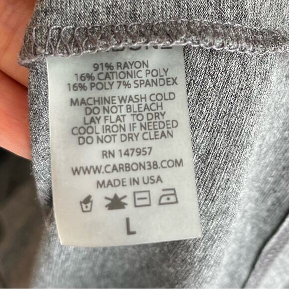 Carbon38 Muscle Tank Gray - Picture 4 of 4